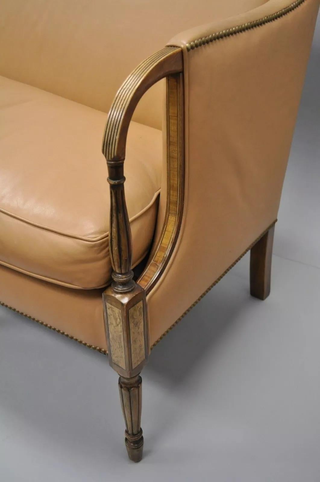 Divano Southwood Sheraton Feder in pelle Caramel Tan da 81
