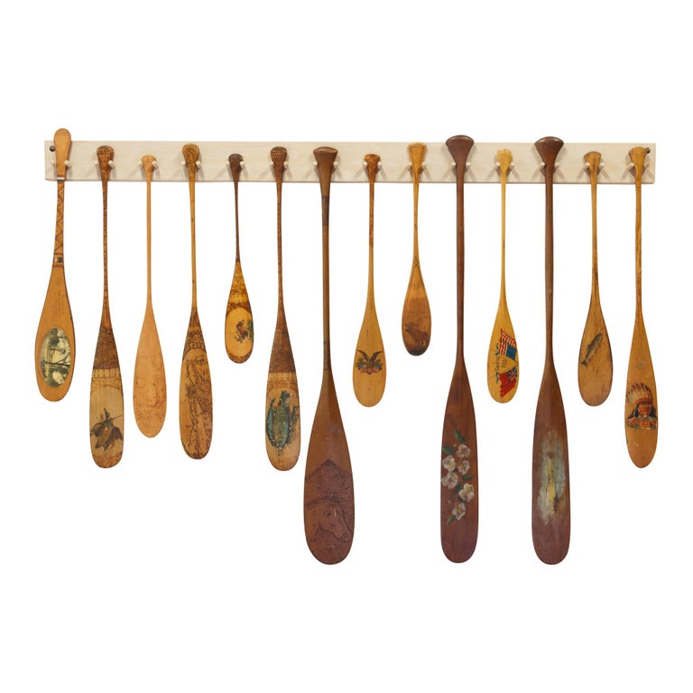 Souvenir Canoe Paddles For Sale at 1stdibs