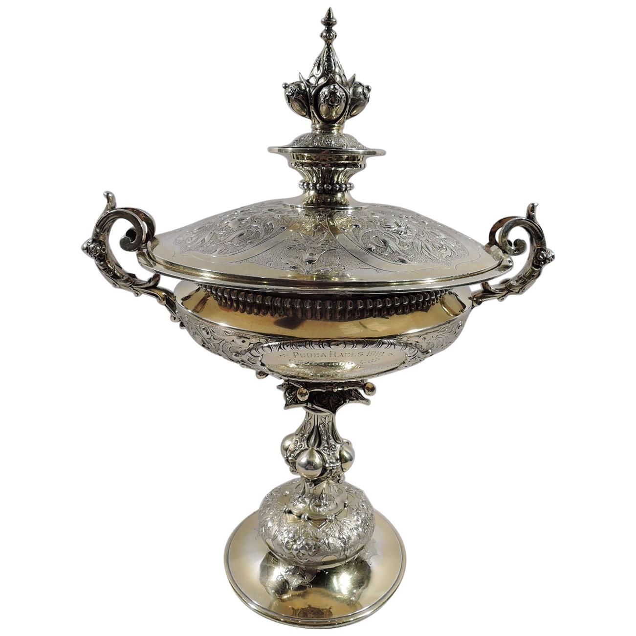 Souvenir of Raj India: Governor's Cup Poona Race Trophy, 1919