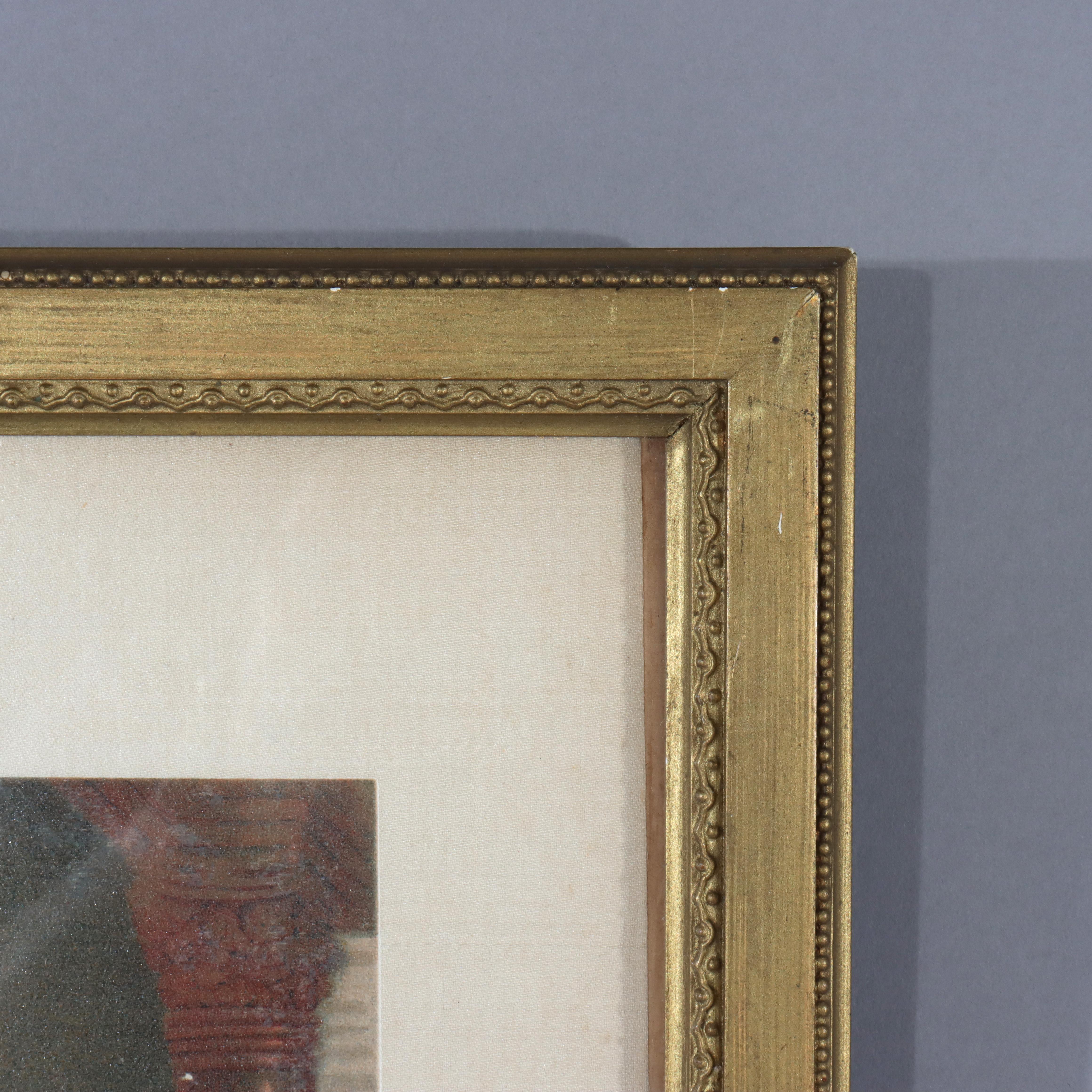 Souvenir Portrait Of India’s Queen Victoria Print After Walery, Regent St 20thC 1