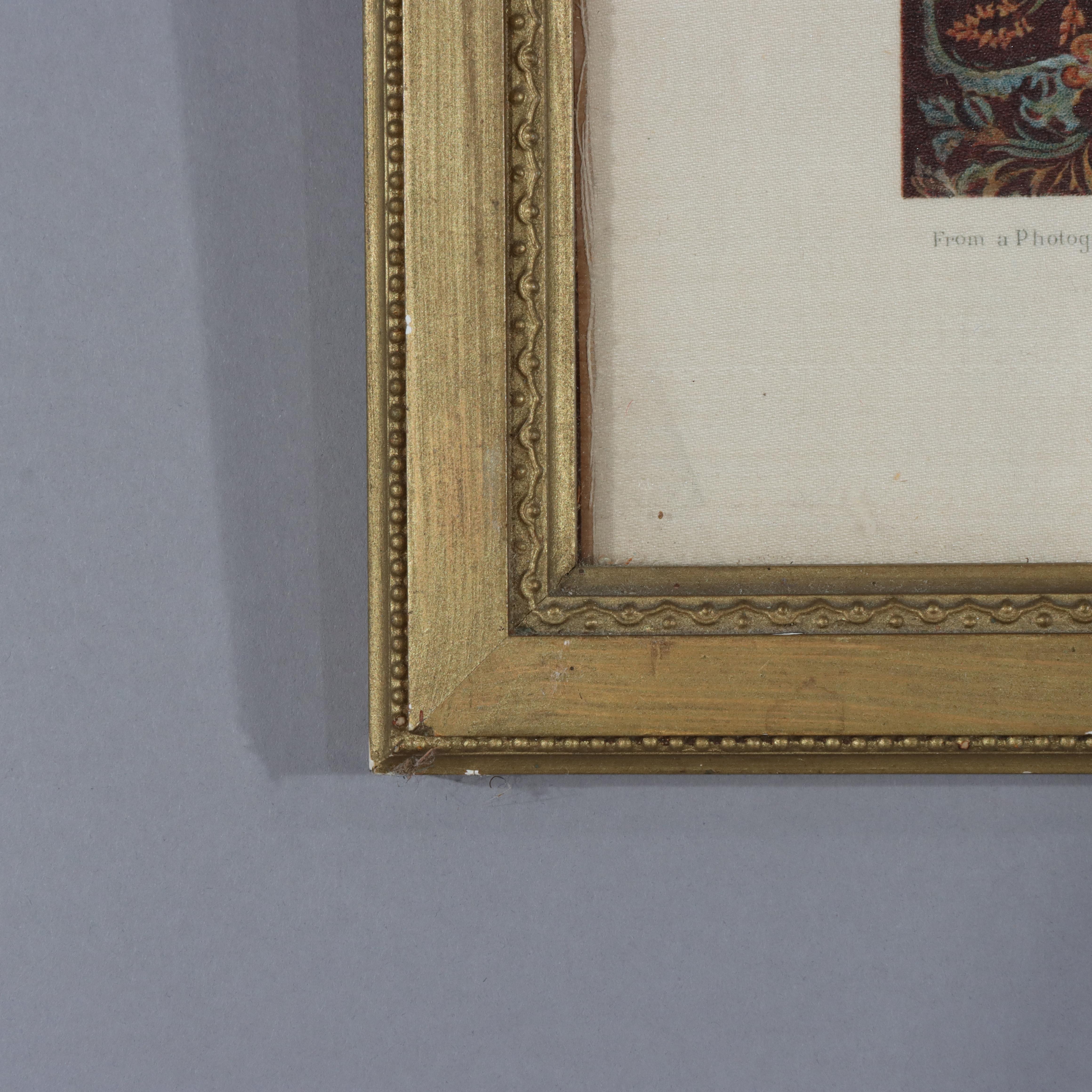 Souvenir Portrait Of India’s Queen Victoria Print After Walery, Regent St 20thC 3