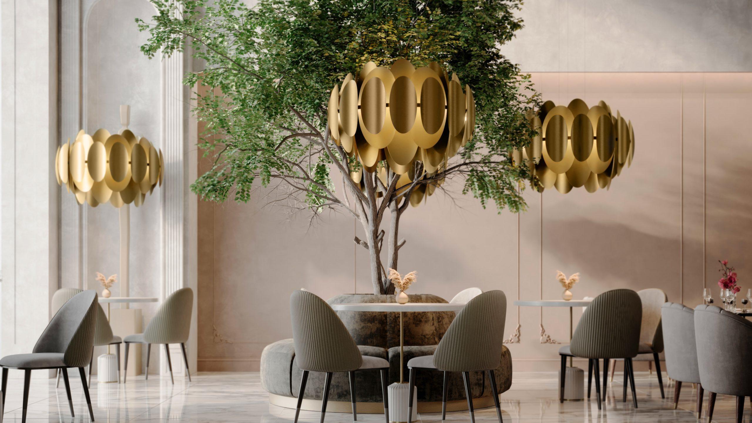 Soberana 140 Aluminio Bronce Lámpara Colgante Contemporánea by JSPR en Nuevo estado para la venta en Geneve, CH