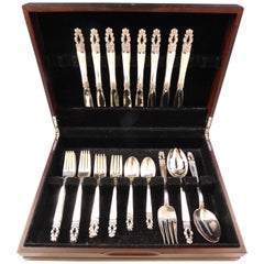 Sovereign Hispana by Gorham Sterling Silver Flatware Set for 8 Service 35 Pieces