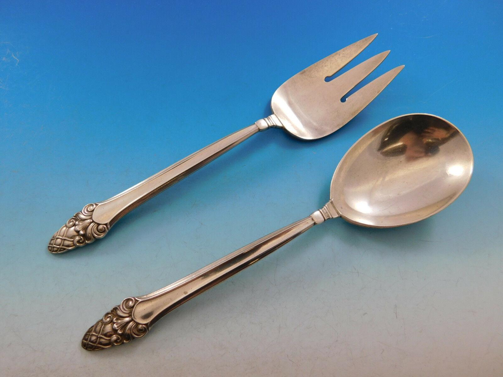 Ensemble de couverts en argent sterling Sovereign Old par Gorham 12 Service 88 pièces dîner en vente 2