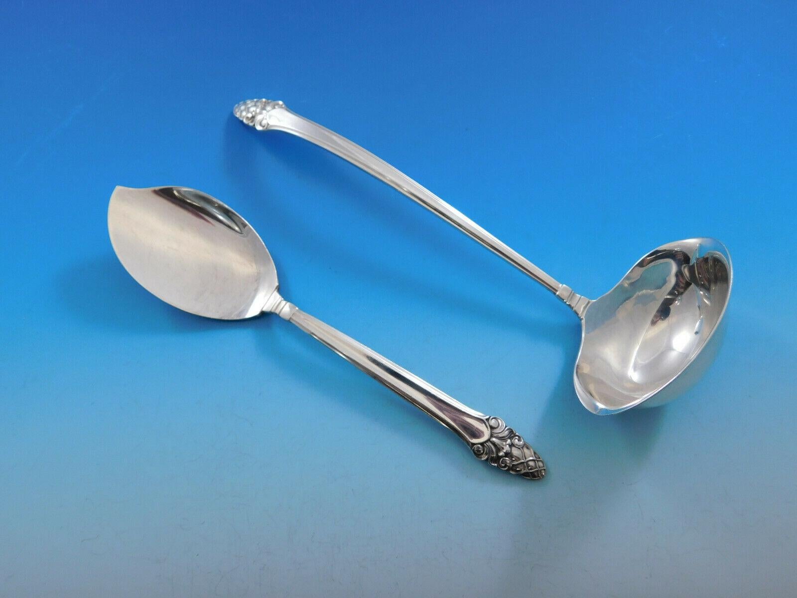 Set of 4 STERLING SILVER CREAM SPOONS SOVEREIGN 2 Sets AVAILABLE GORHAM 