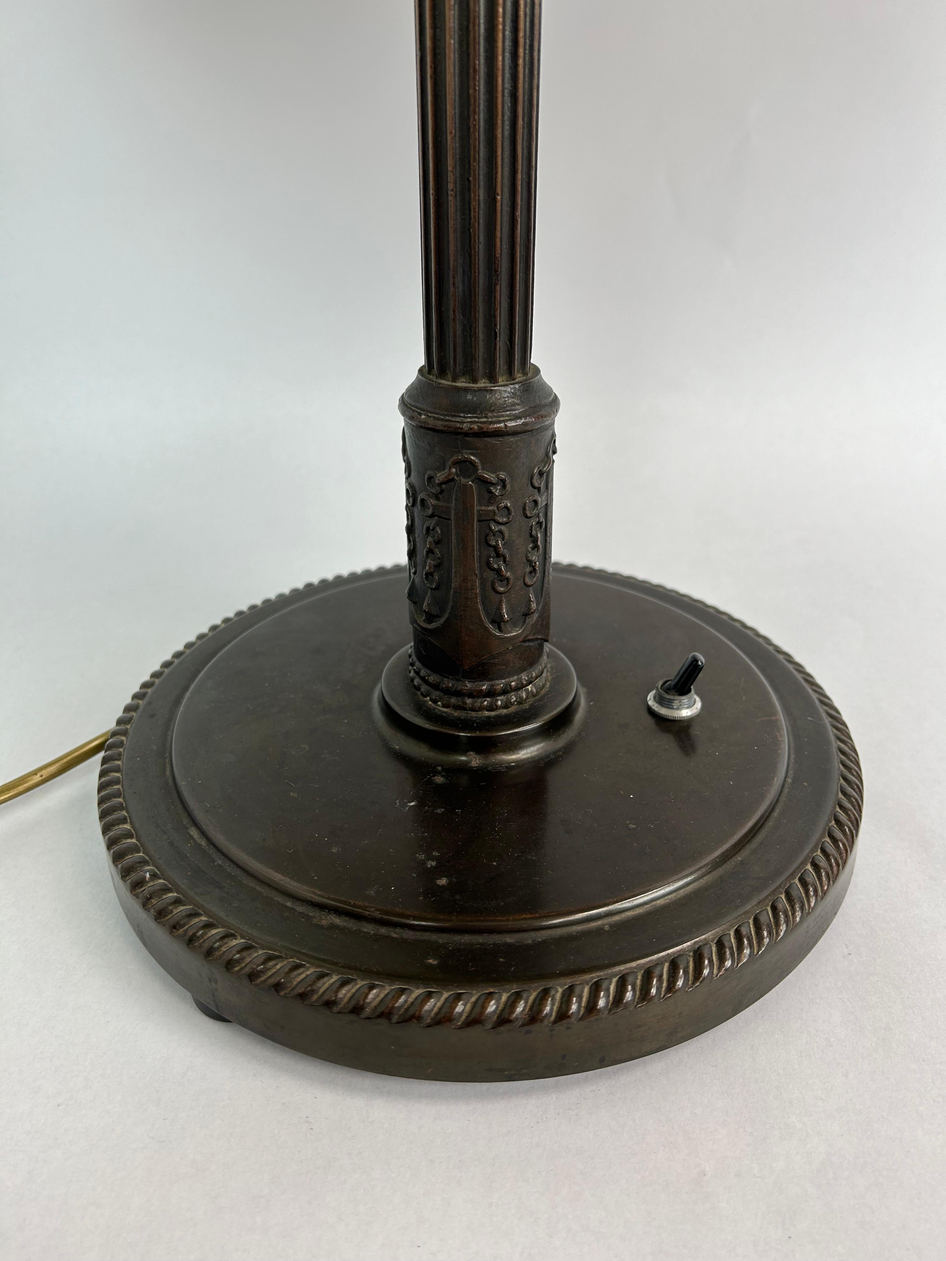 Soviet admiral desk lamp In Excellent Condition For Sale In Banská Štiavnica, SK