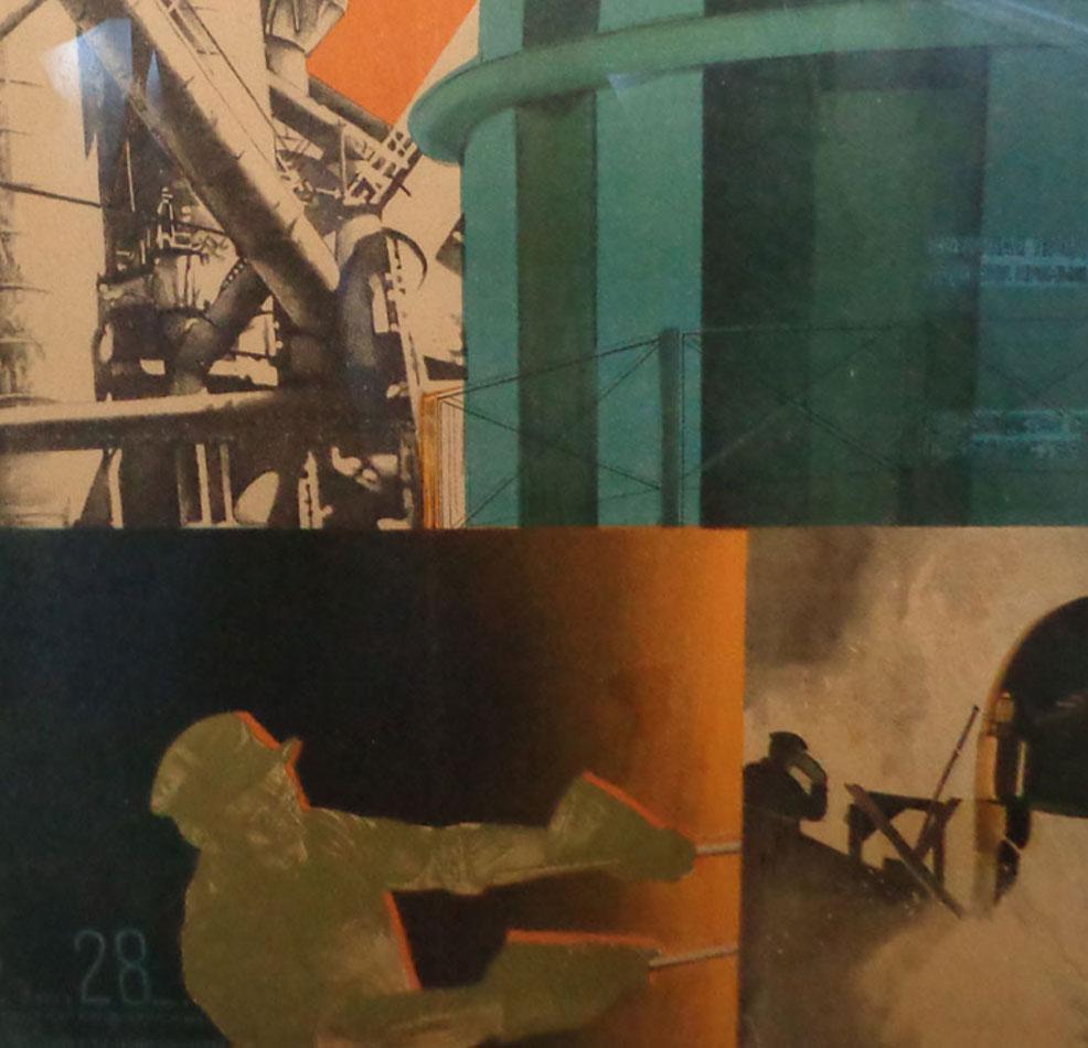 Soviet Propaganda poster by Gustav Klutsis 
(1895-1944)

