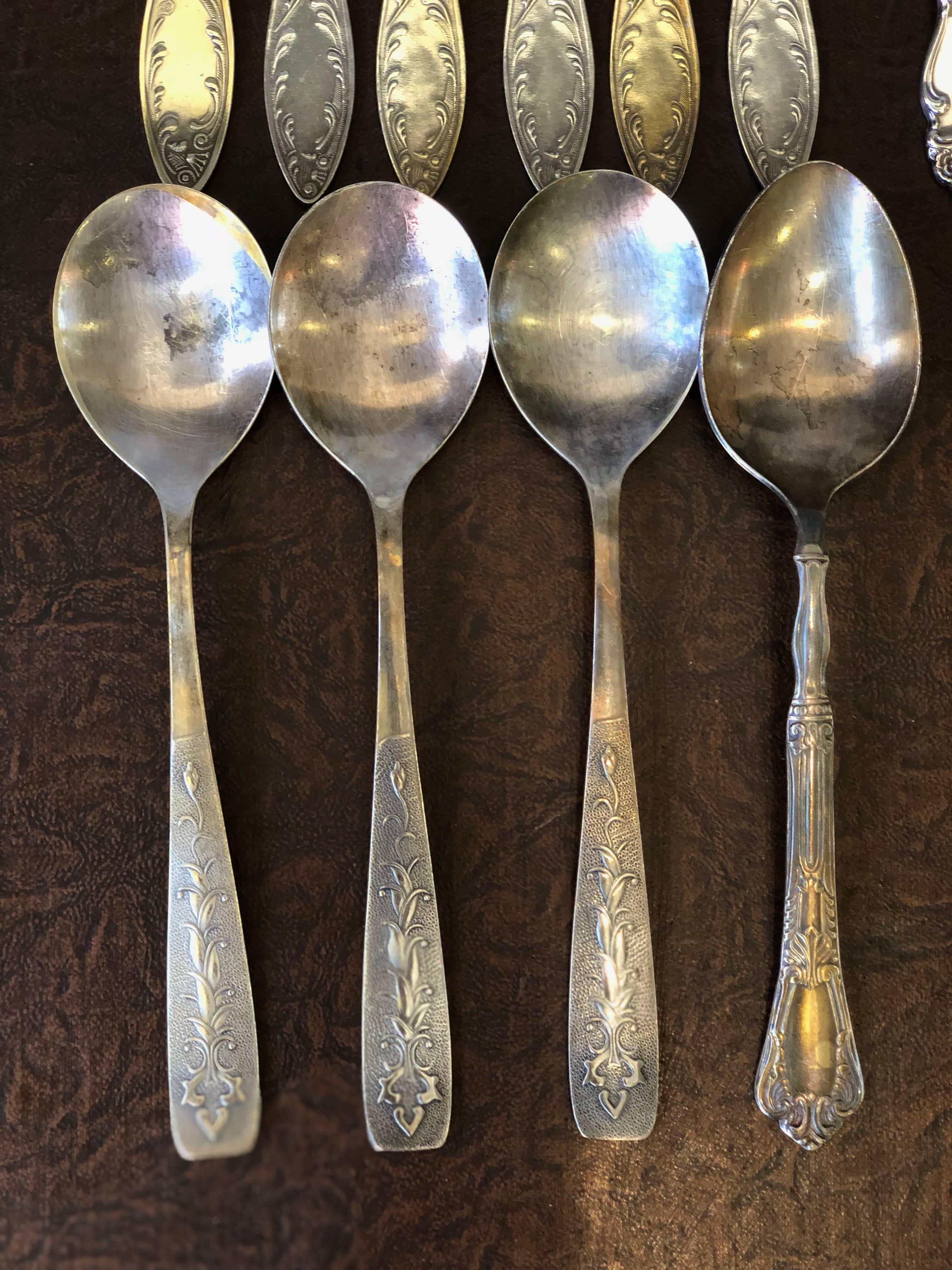 russian melchior flatware