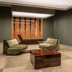 Sovrana Green Chaise Longue by StorageMilano