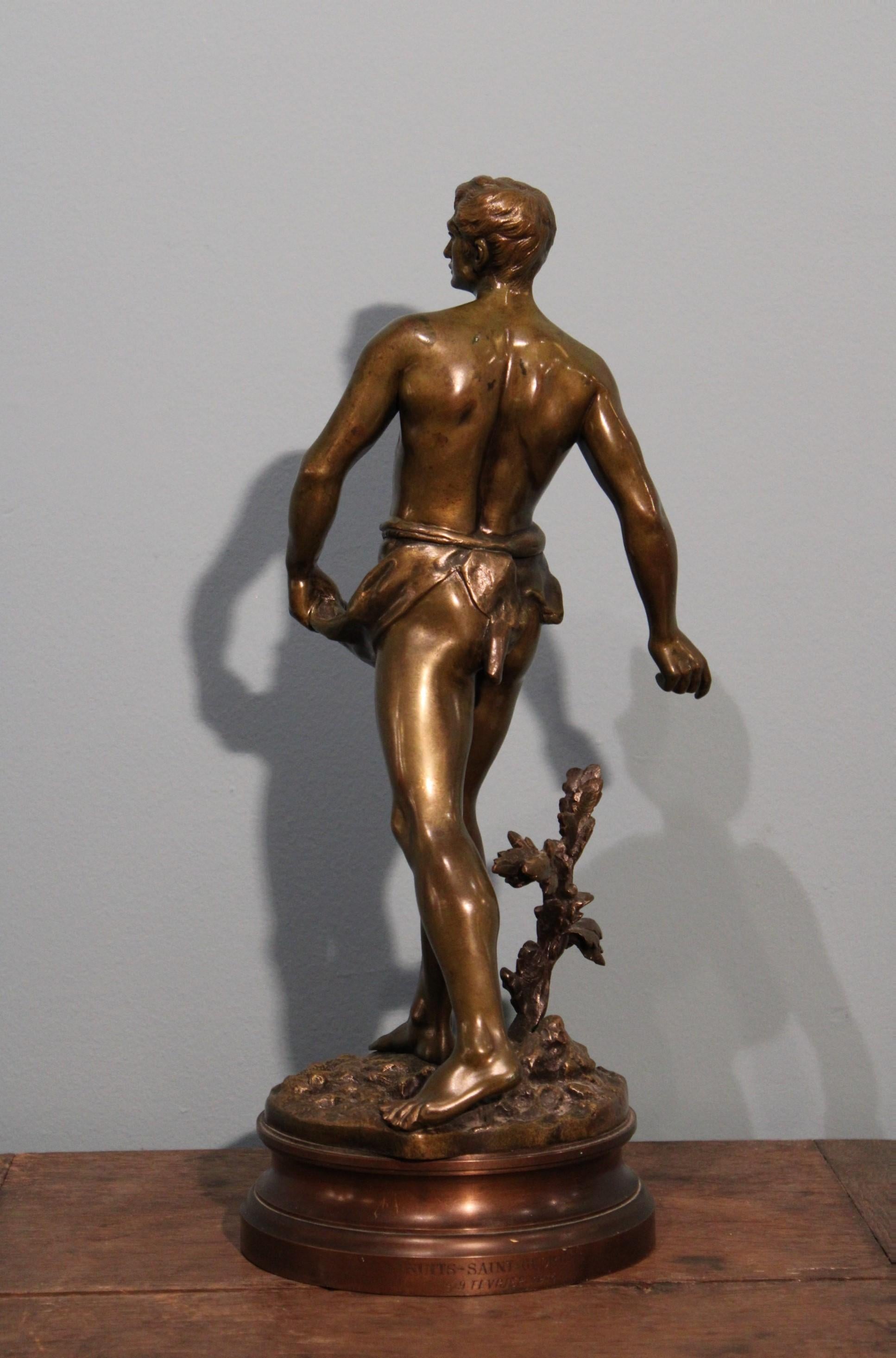 Sower Bronze Sculptor For Sale 1