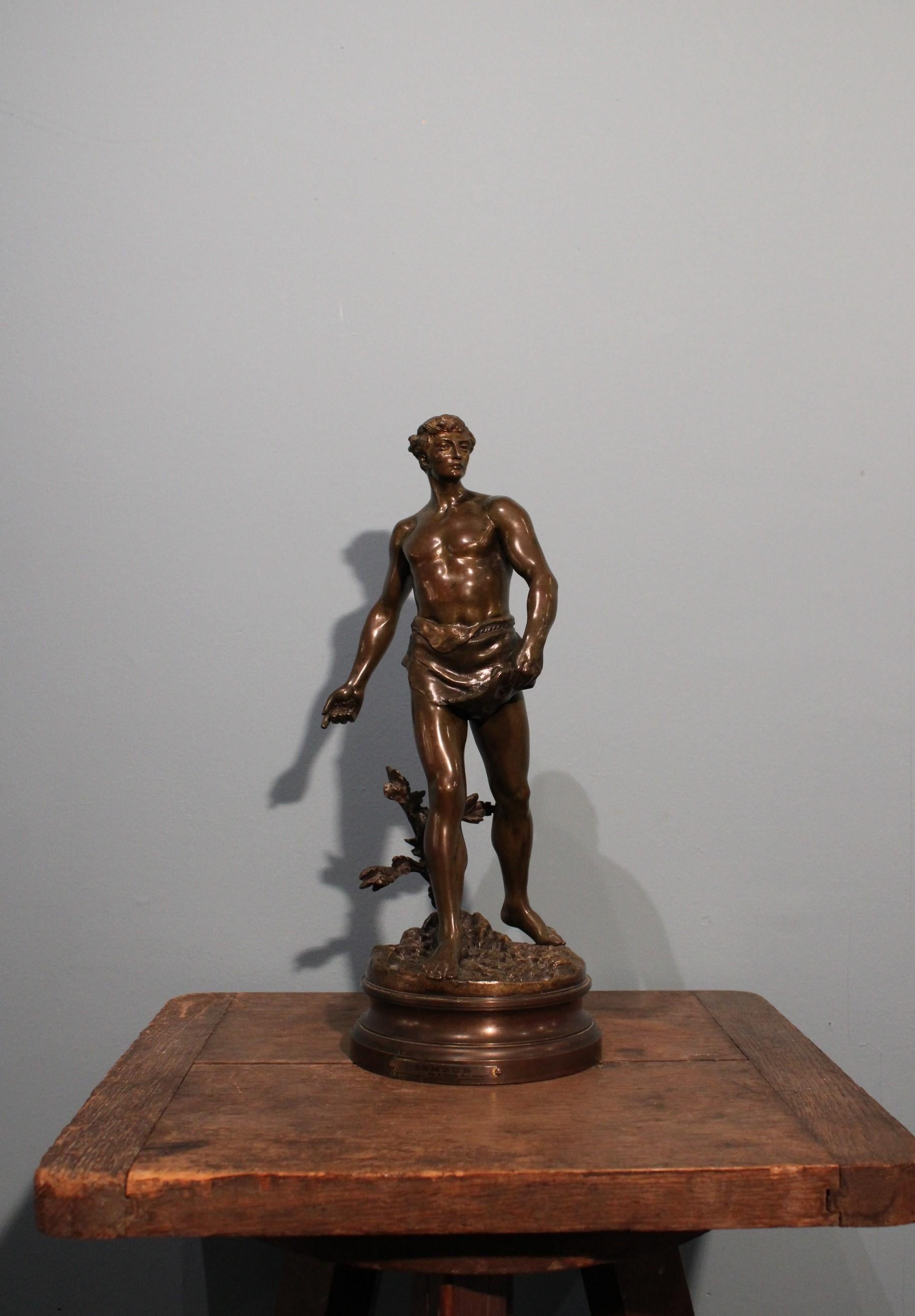 Sower Bronze Sculptor For Sale 3