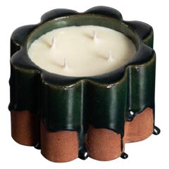 Soy Candle Inno 's' Cent, Dark Green by Milan Pekař, Amansoycandles