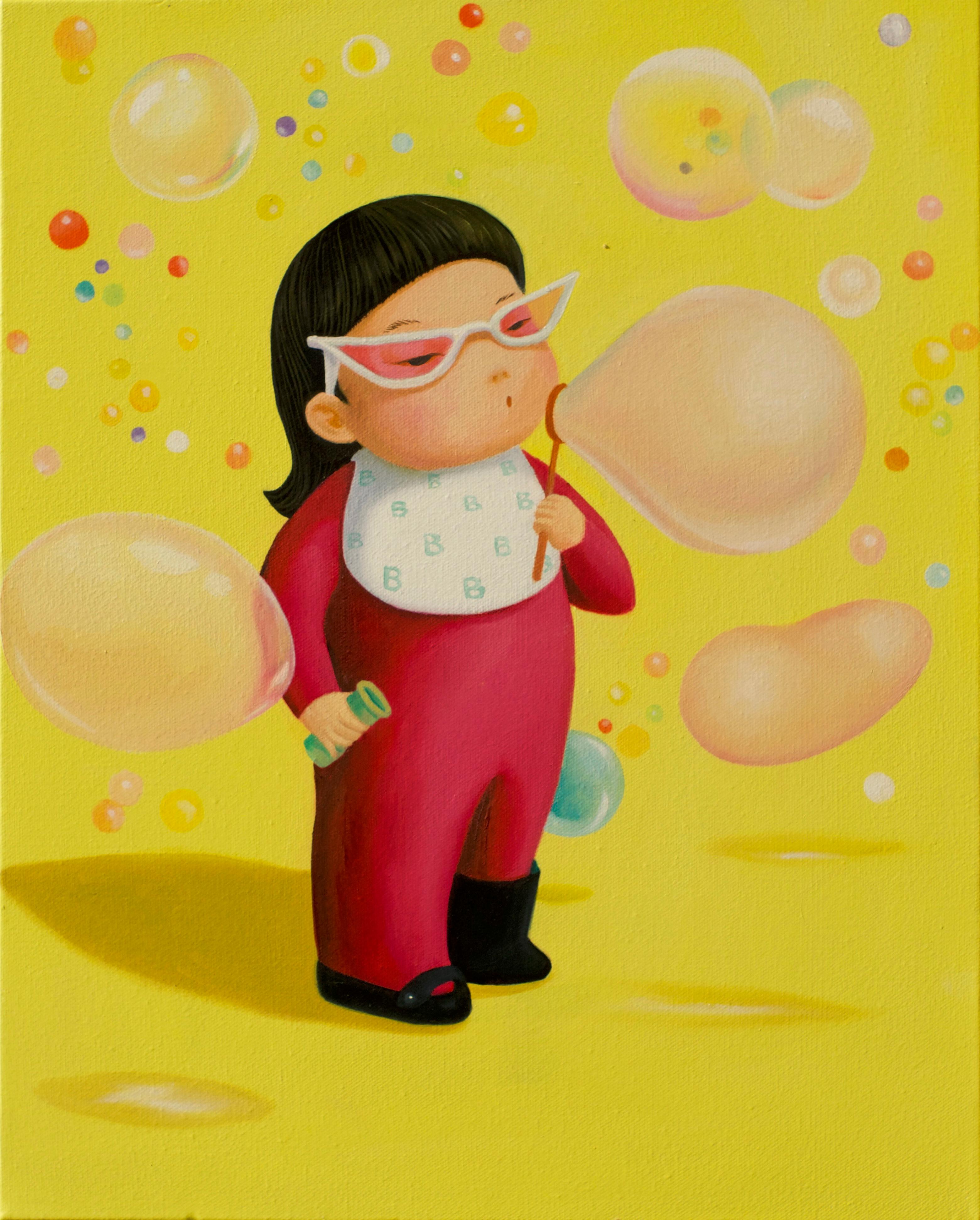 Soyoung S. Park 박소영 Portrait Painting - Bubble