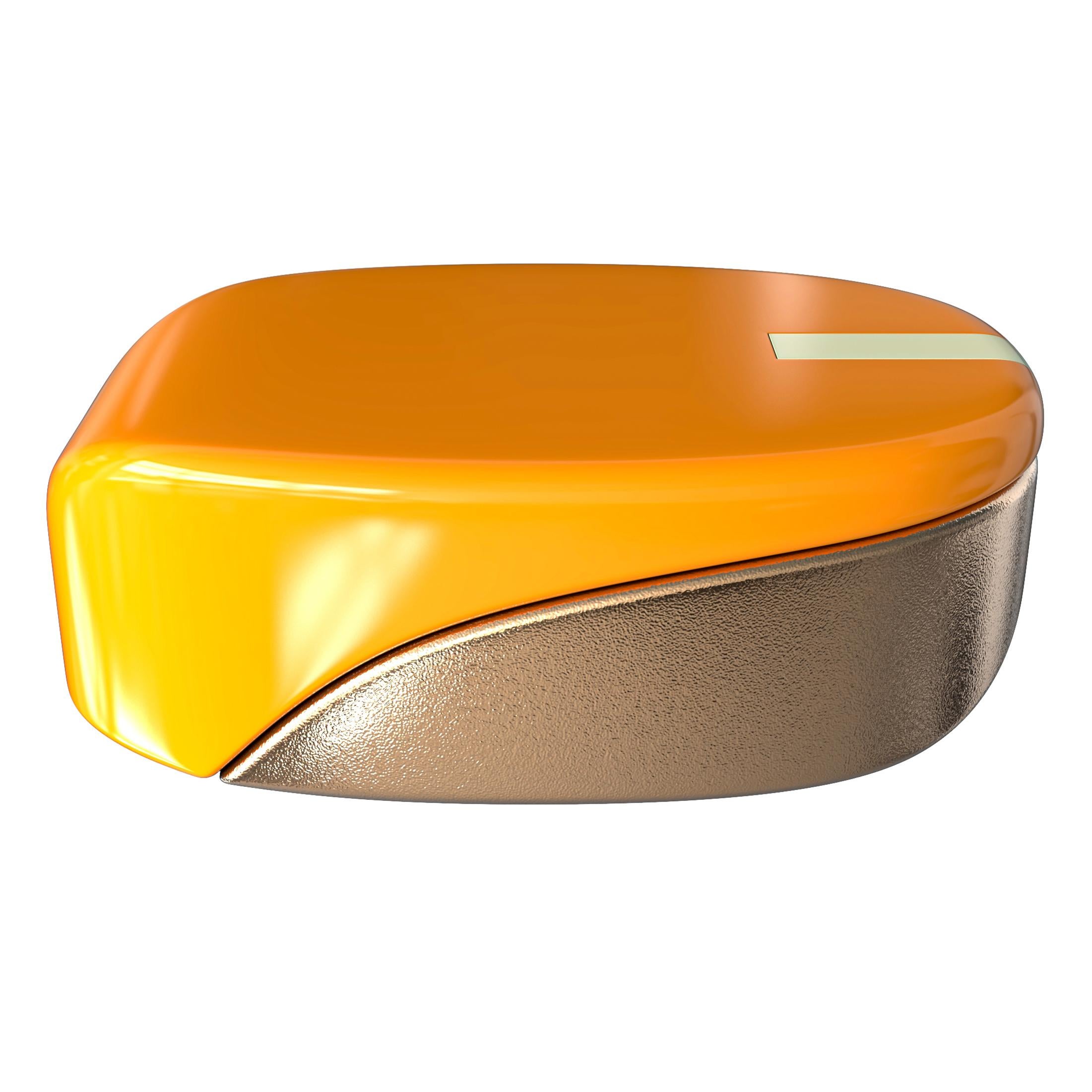 Fait main Table basse Soyrce en bronze et acier inoxydable, faite à la main, Istanbul en vente
