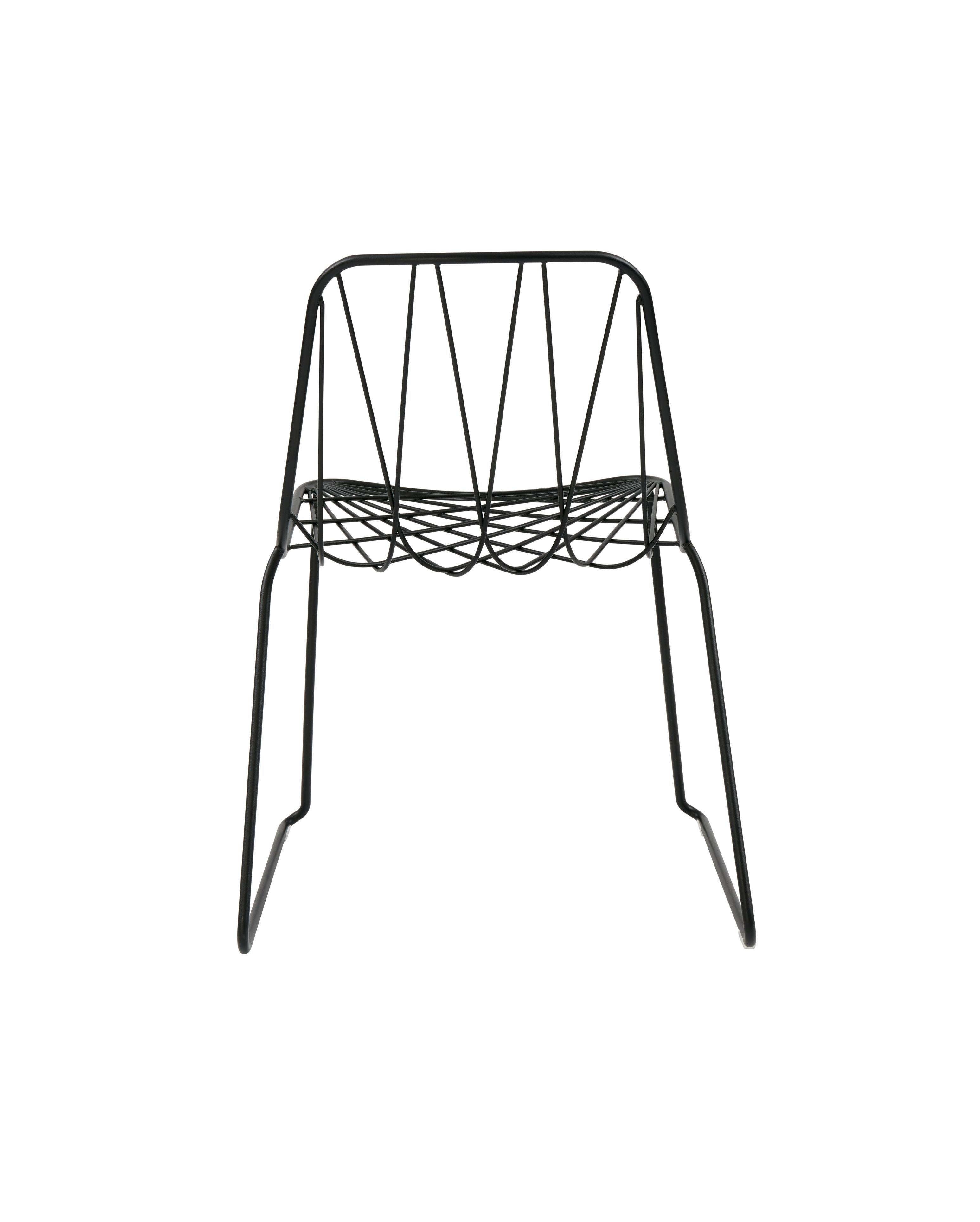 Modern SP01 Chee Chair in Black, Made in Italy For Sale