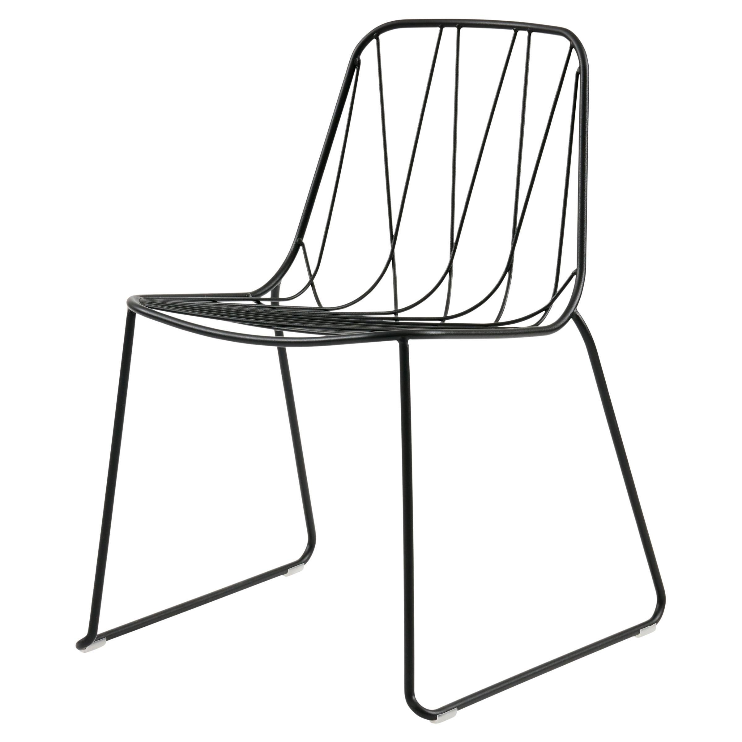 SP01 Chee Chair in Black, Made in Italy For Sale