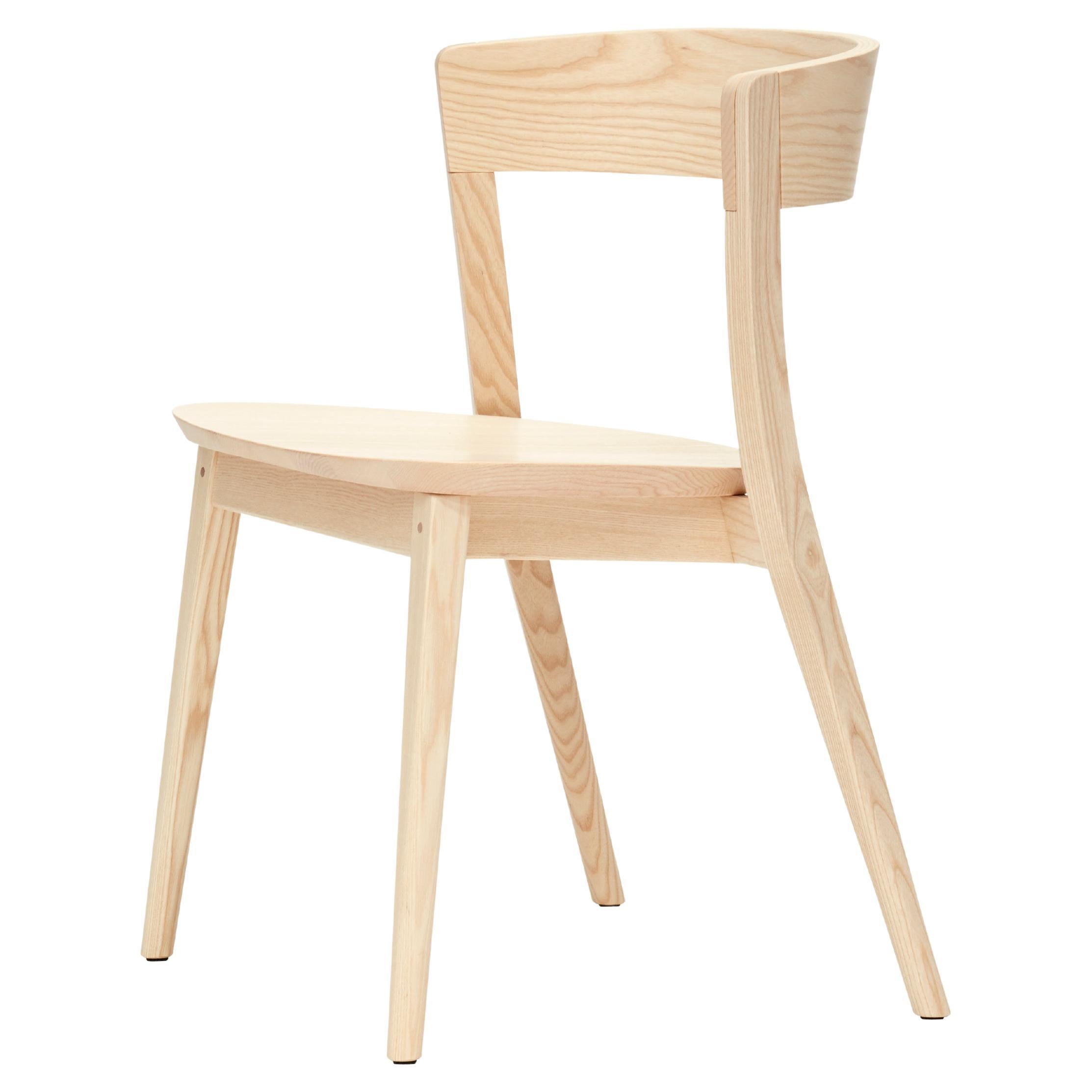 SP01 Clarke Chair in Natural Ash, Made in Italy For Sale