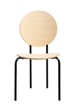 SP01 Michelle Chair in Natural Ash, Made in Italy