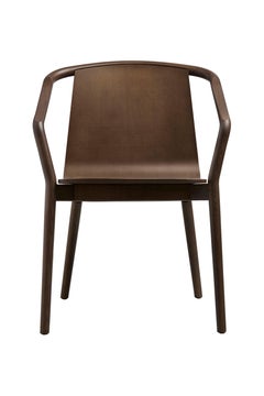 SP01 Thomas Chair in Walnut Stained Ash, Made in Italy