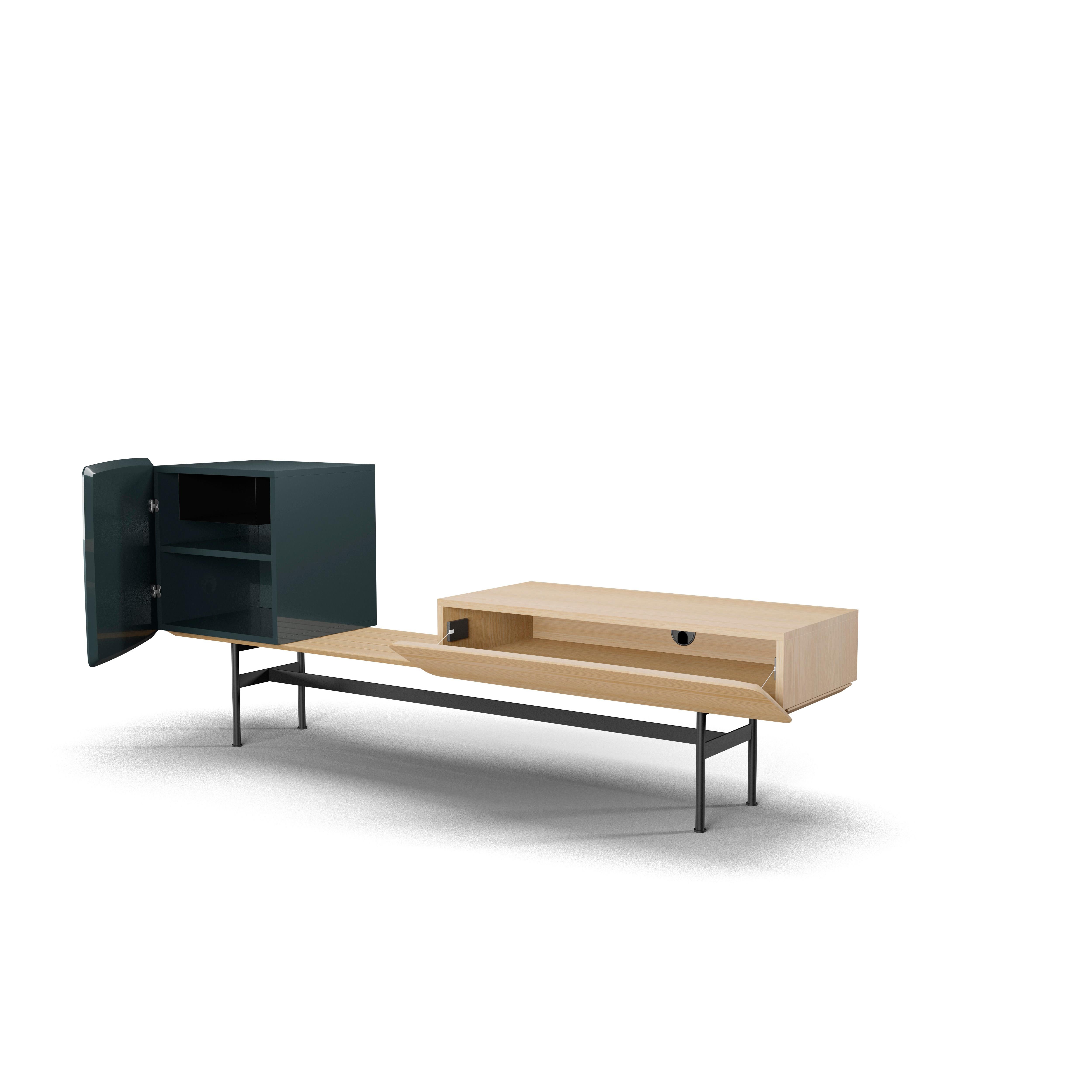 Minimalist SP01 Yee Storage Composition D, Made in Italy For Sale