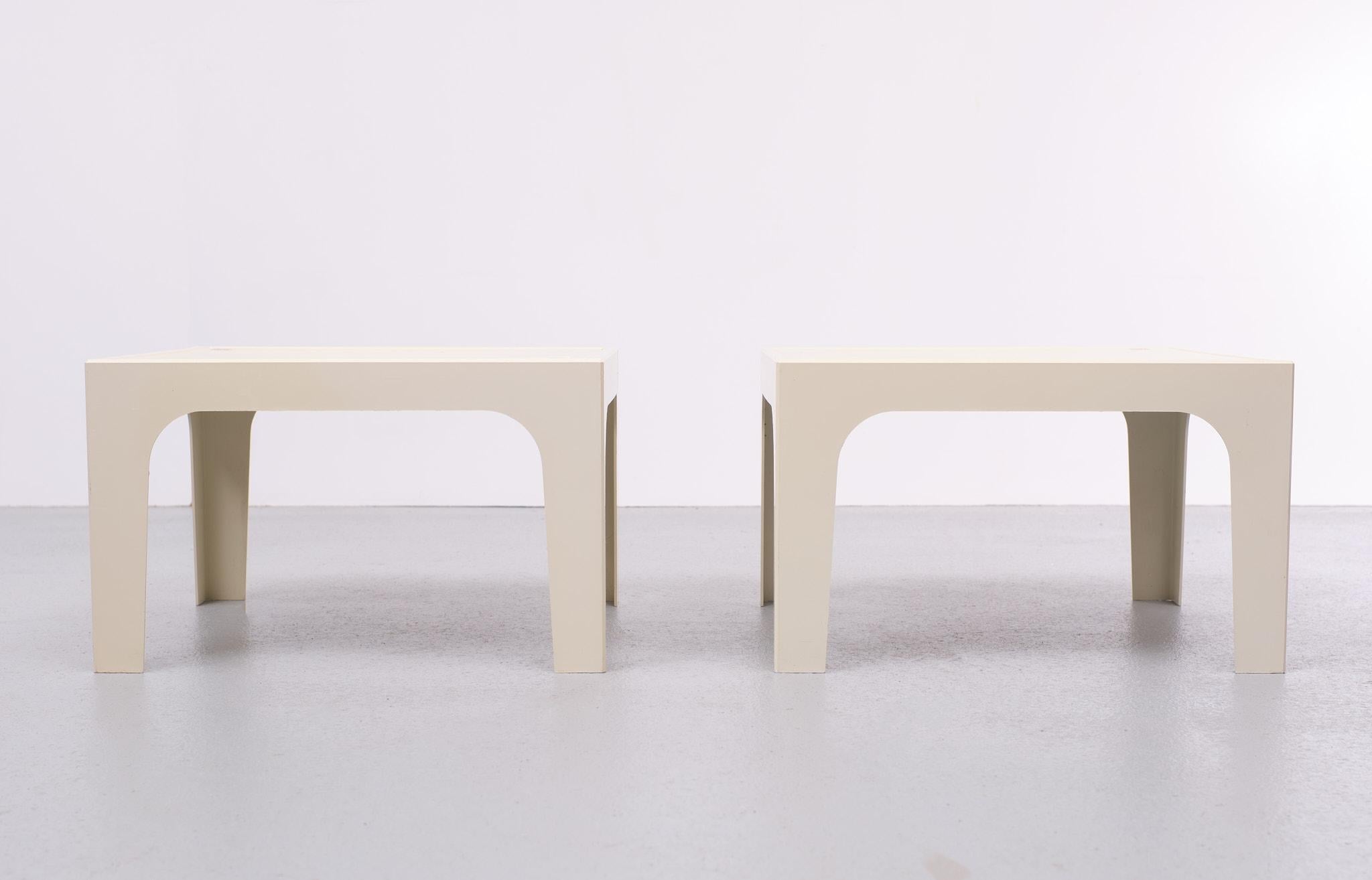 Dutch Spa Ace'' Flair''  Side Tables  Design Marc Held, 1972 For Sale