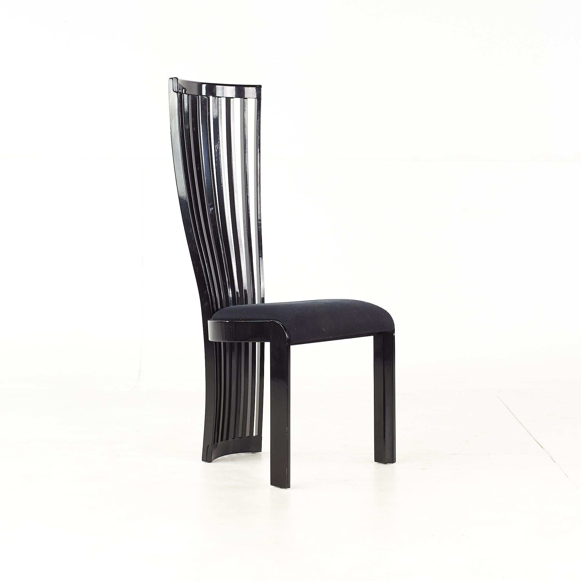 Italian SpA Tonon for Roche Bobois Mid Century Dining Chairs - Set of 6