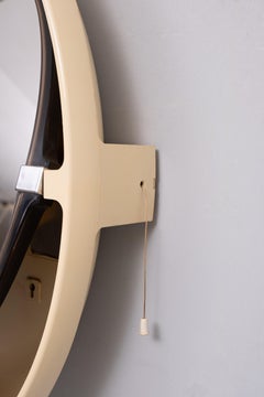 Space Ace allibert Espejo con tapa trasera ovalada años 70