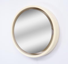 Space Ace Back Lid Round Mirror, 1970s, France