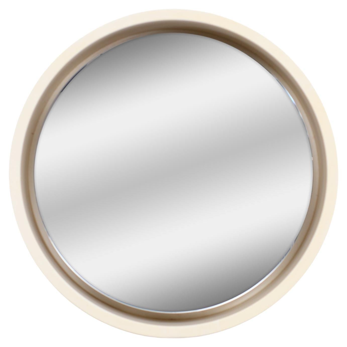 Space Ace Back Lid Round Mirror, 1970s, France