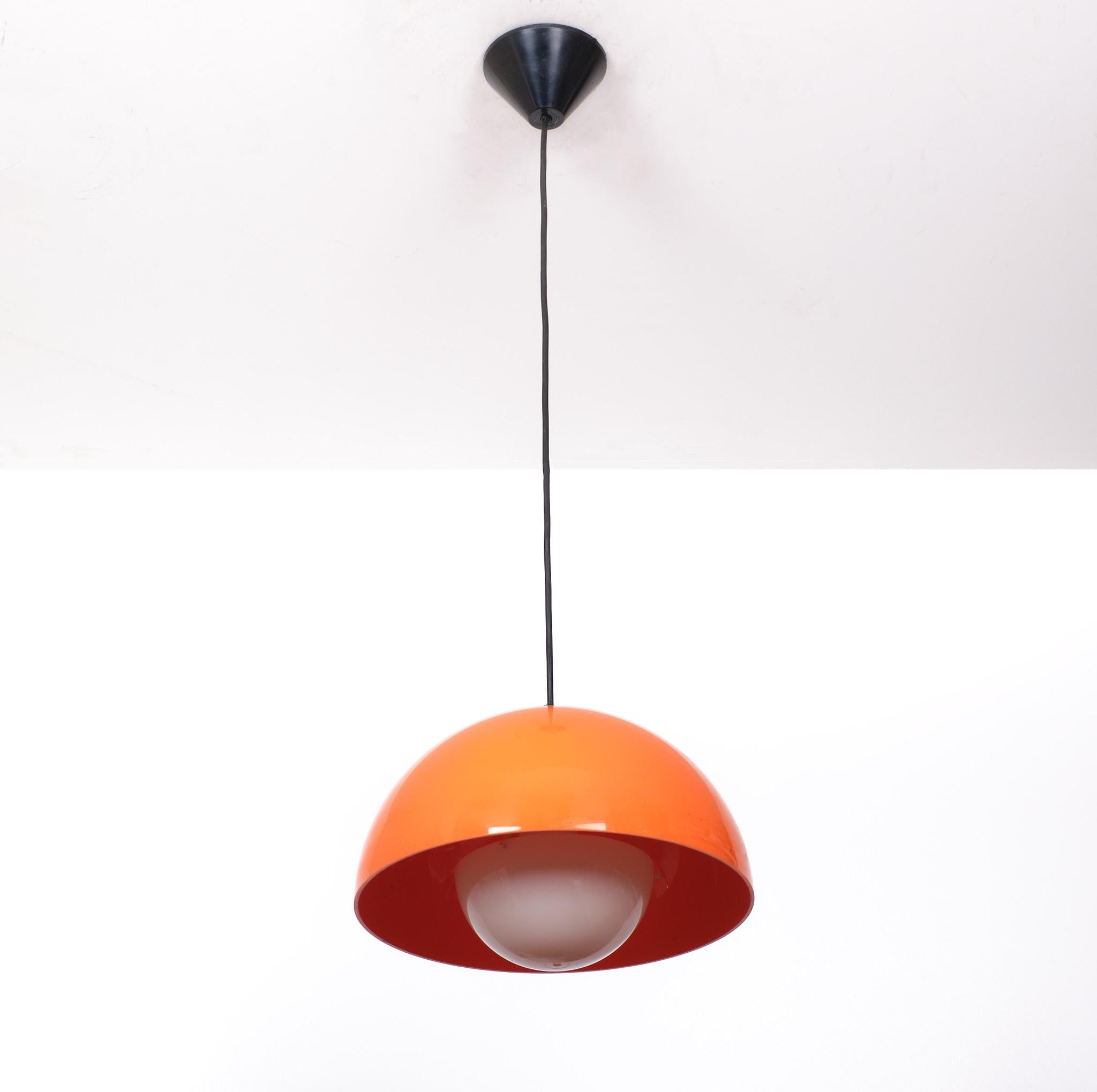 Danese Lampada da soffitto a vaso di fiori A Space Ace, anni '60 in vendita