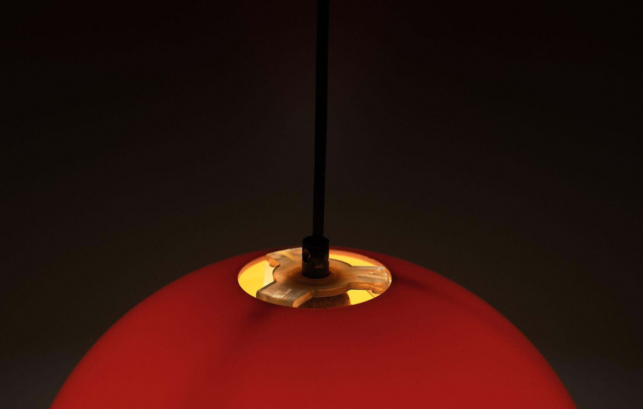 Metà XX secolo Lampada da soffitto a vaso di fiori A Space Ace, anni '60 in vendita