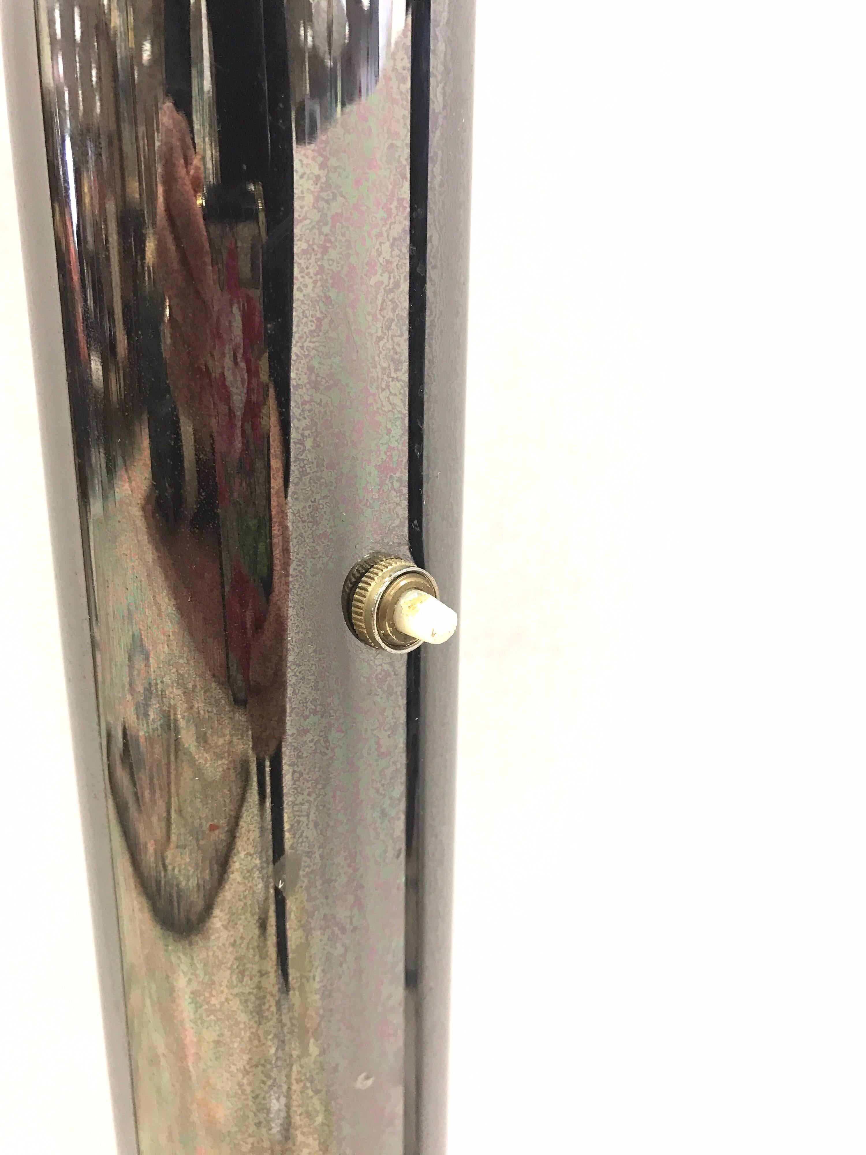 Late 20th Century Space Age, 1970s Atomic Arco Arc Three-Arm Chrome Floor Lamp Carrera Marble Base
