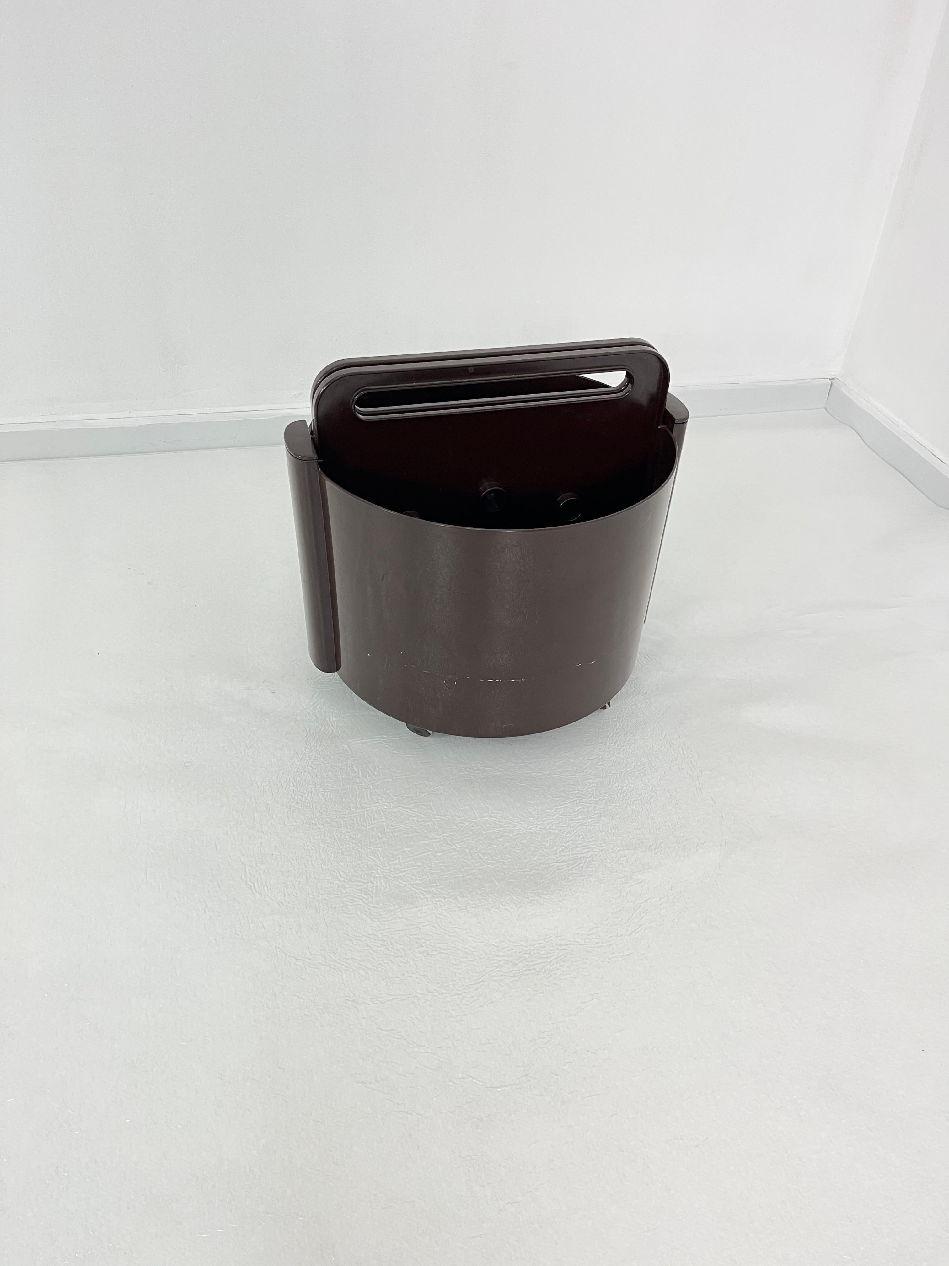 Space Age 1970s Convertible Coffee Table Livia Castelli For Fain Italy For Sale 1