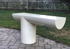 Space Age 1970s J. Wade Beam Console Table for Brueton