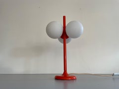 Space Age 3 Balls Table Lamp by Kaiser Leuchten, 1970s, Germany