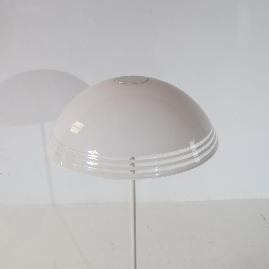 Late 20th Century Space Age 70s Acrylic Mushroom Floor Lamp For Sale
