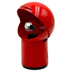 Space Age 70s Red Lamp 
Asteroidi
 Siberin Caronno Italian Design