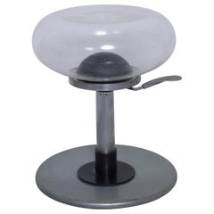 Space Age Adjustable Mambo Stool Lucite Clear Bubble Seat by Delight, Italy