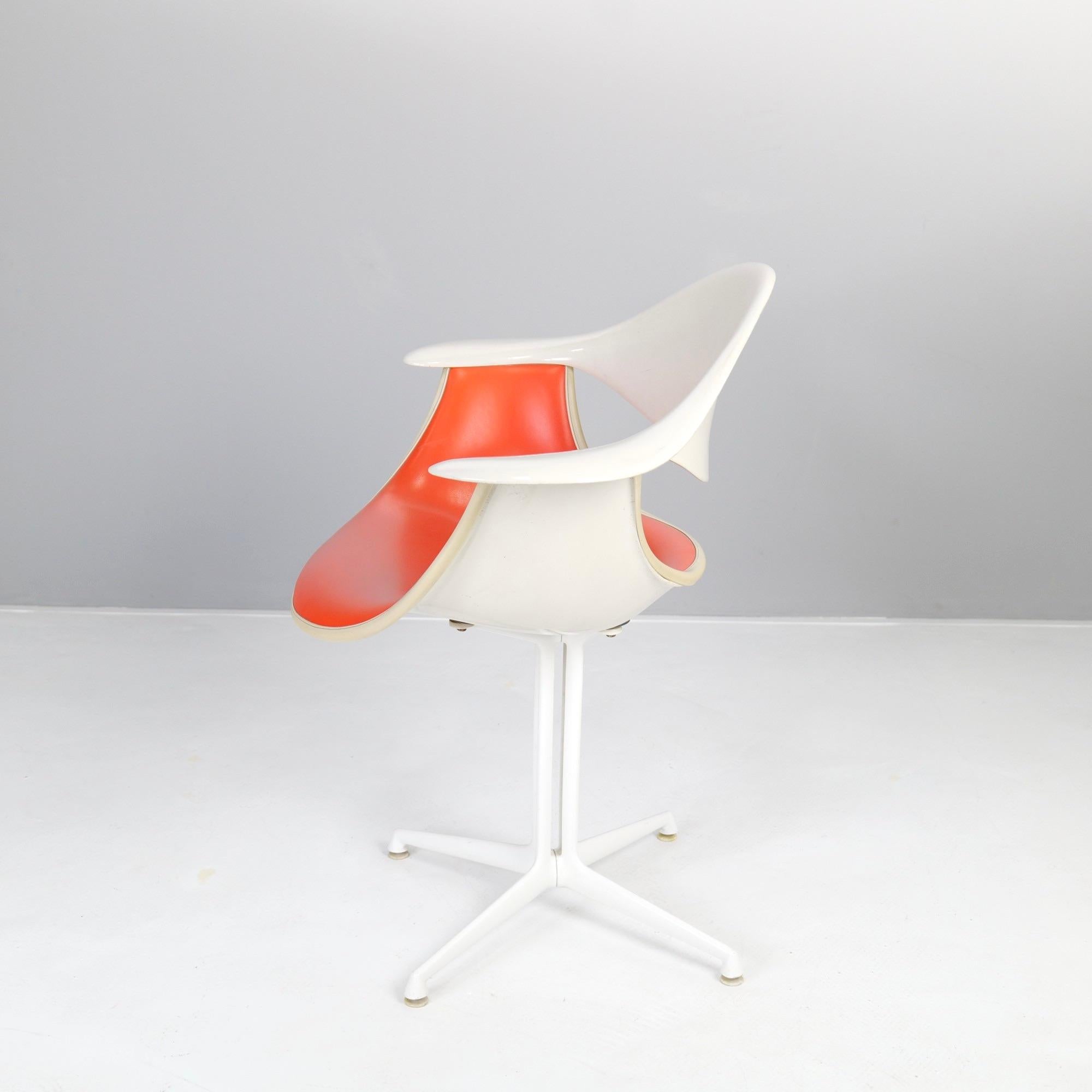 Mid-Century Modern Fauteuil de George Nelson DAF La Fonda de l'ère spatiale pour Herman Miller