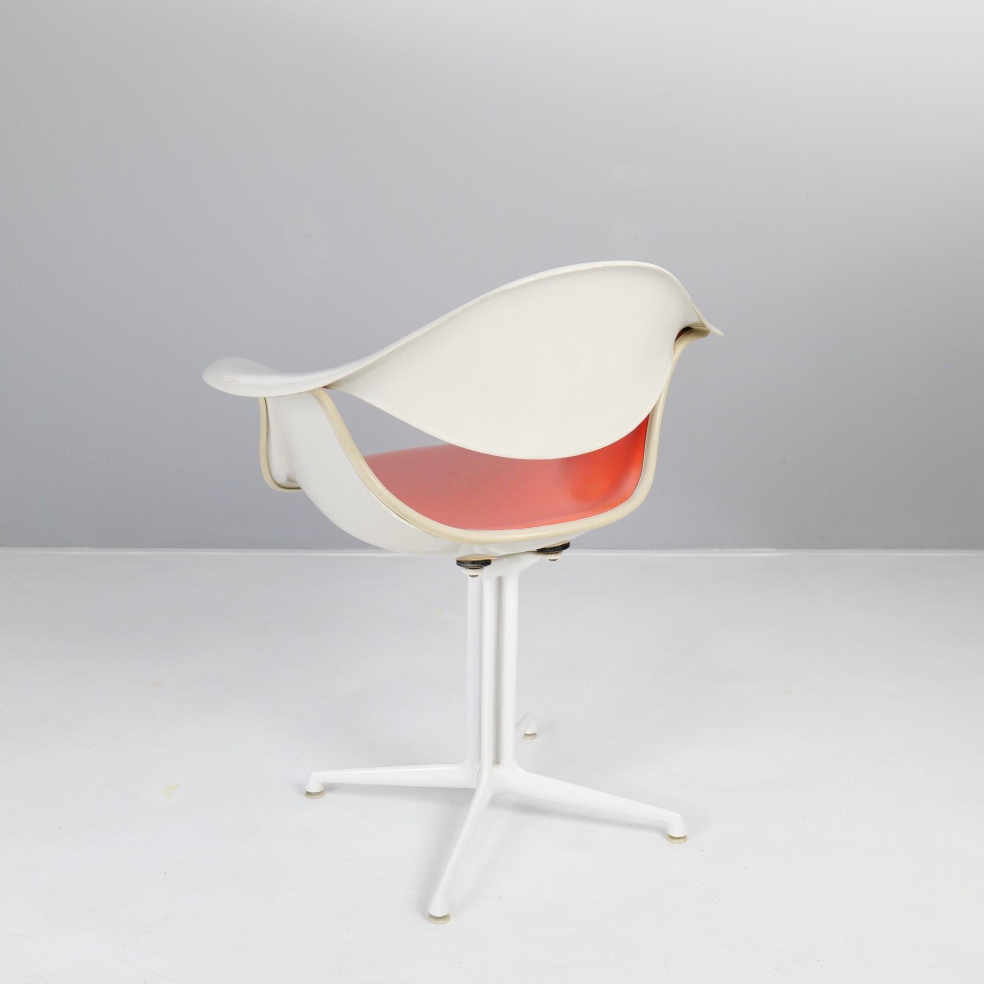 Mid-Century Modern Space Age Armchair by George Nelson DAF La Fonda for Herman Miller For Sale