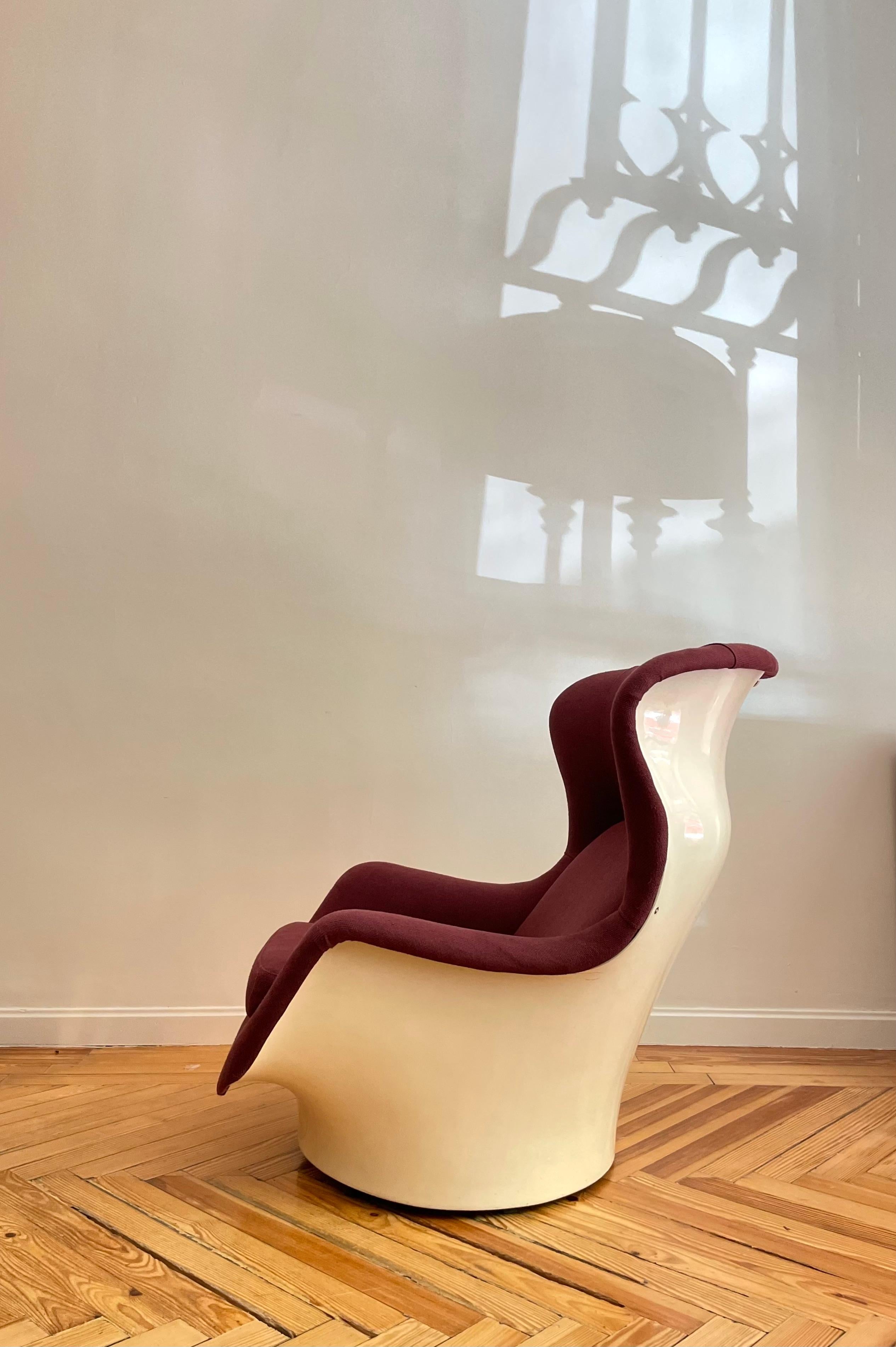 Lino Poltrona A Space di Luigi Colani in vendita