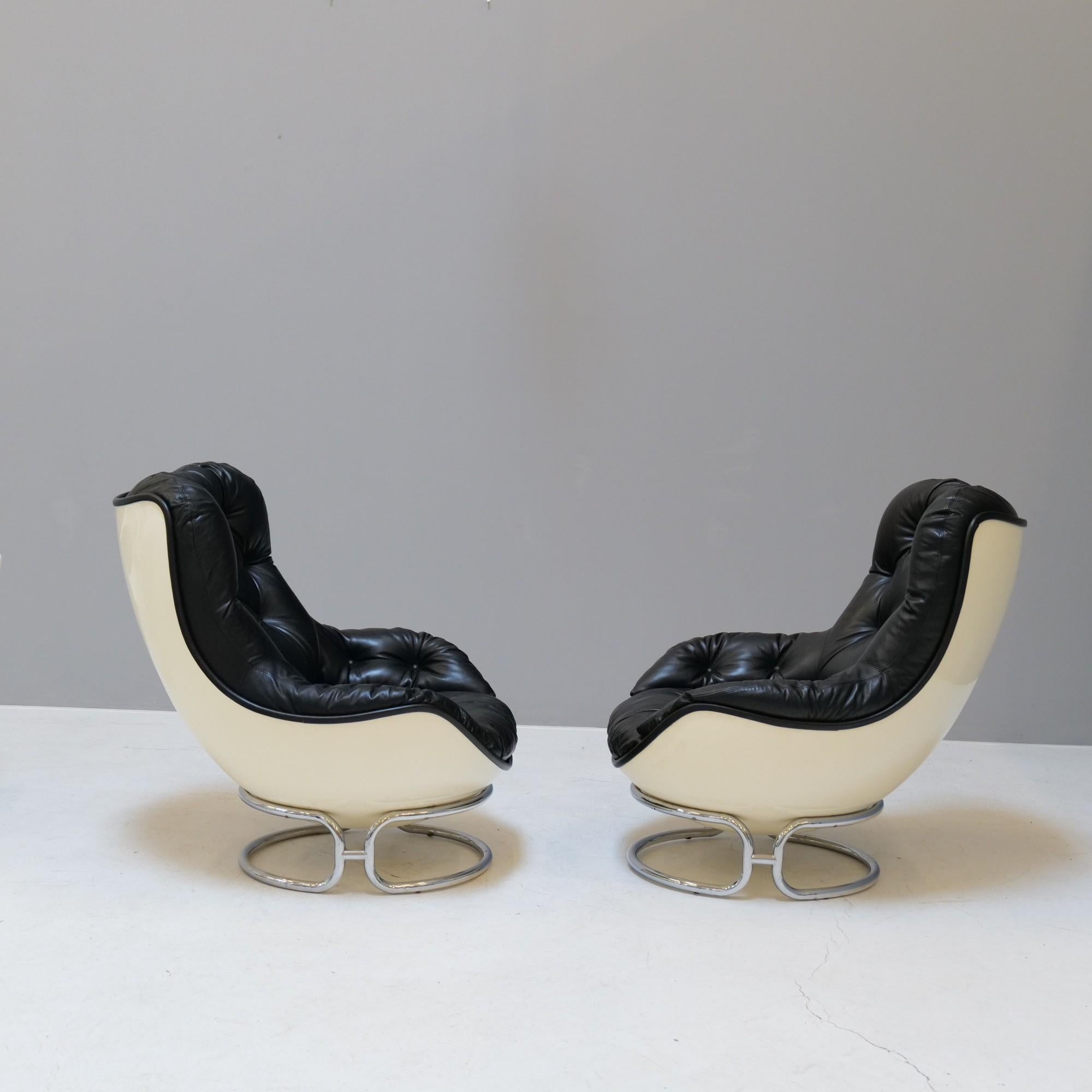 French Space Age Armchairs Karate by Michel Cadestin for Airborne For Sale
