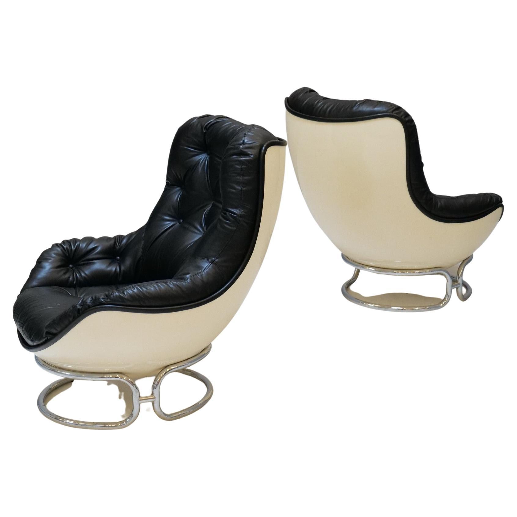 Space Age Armchairs Karate by Michel Cadestin for Airborne For Sale