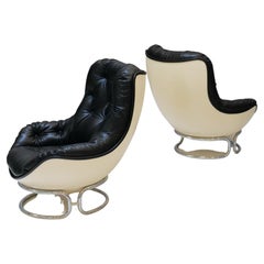 Space Age Armchairs Karate by Michel Cadestin for Airborne