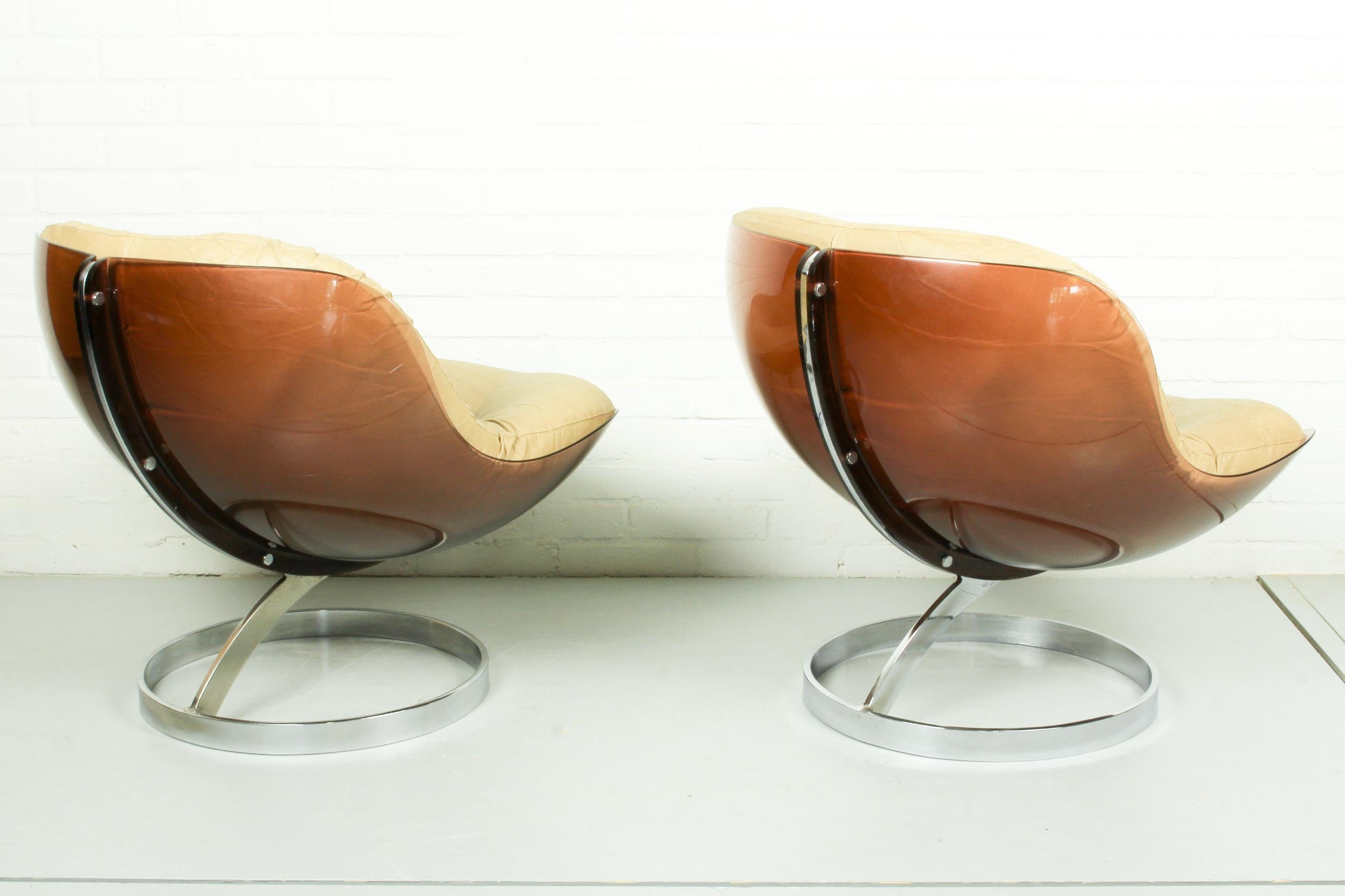 Late 20th Century Space Age Armchairs 