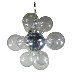 Vintage Space Age Atomic Cluster Pendant Chandelier by Belvedere..New / Old Stock !