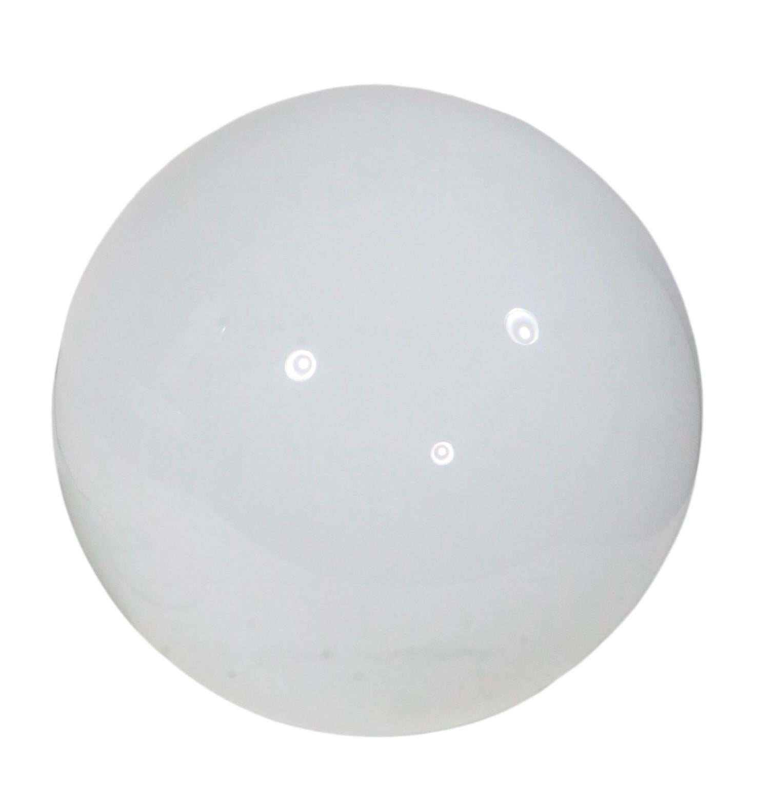 Space Age Ball Top Table Lamp att. to Robert Sonneman c. 1970’s In Good Condition For Sale In New York, NY