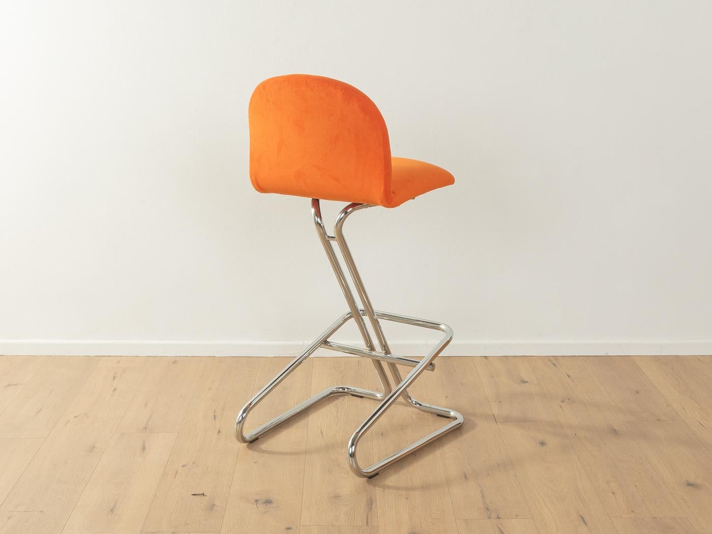 Danish Space Age Bar Stools, 1970s For Sale