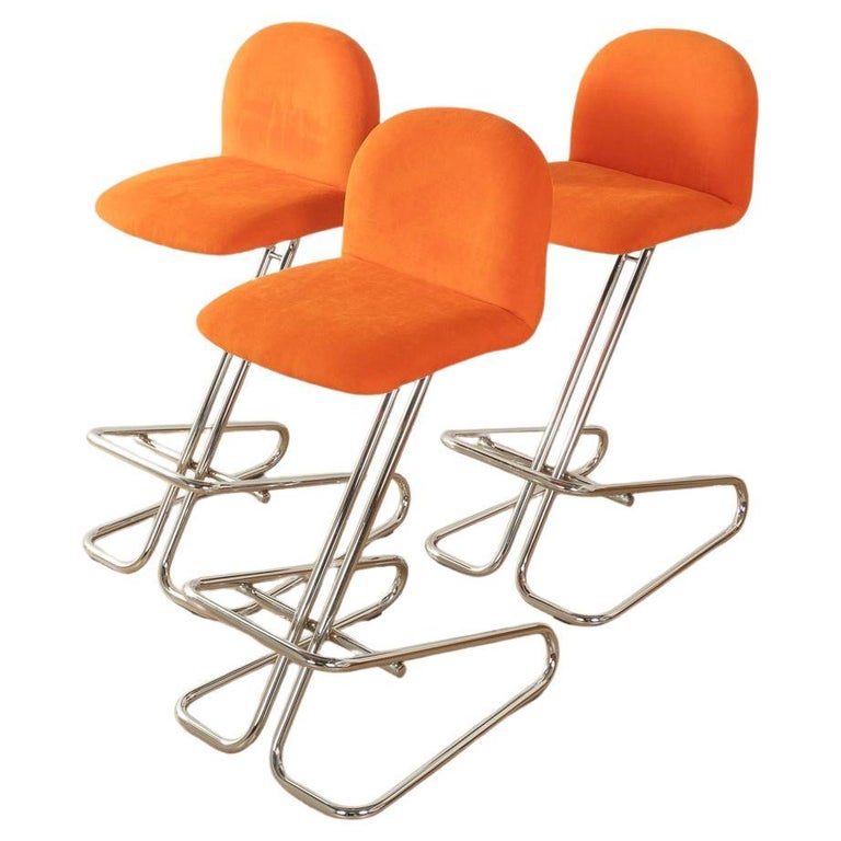 Space Age Bar Stools, 1970s For Sale at 1stDibs