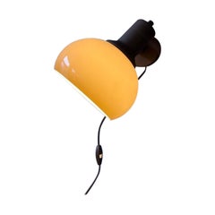Space Age Beige Mushroom Sconce Wall Lamp by Herda, 1970s